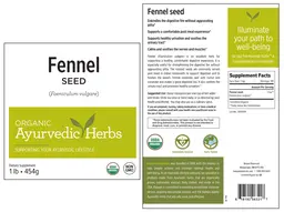 Label for Fennel Seed