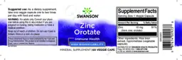 Label for Zinc Orotate