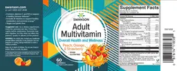 Label for Adult Multivitamin