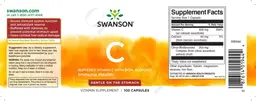 Label for Buffered Vitamin C with Bioflavonoids