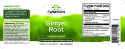 Label for Ginger Root