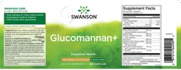 Label for Glucomannan+