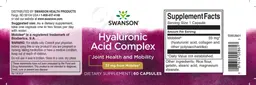 Label for Hyaluronic Acid Complex