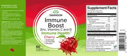 Label for Immune Boost Cherry