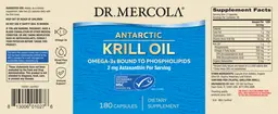 Label for Antarctic Krill Oil