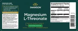 Label for Magnesium L-Threonate