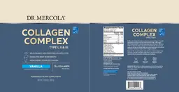 Label for Collagen Complex Vanilla