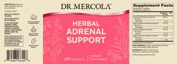 Label for Herbal Adrenal Support
