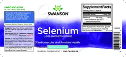 Label for Selenium 100 mcg