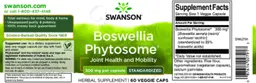 Label for Boswellia Phytosome 300 mg