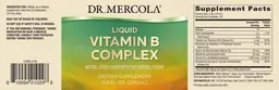 Label for Liquid Vitamin B Complex