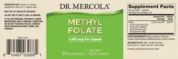 Label for Methyl Folate 5,000 mcg