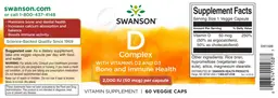 Label for D Complex 2,000 IU (50 mcg)