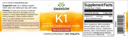 Vitamin K1 100 mcg
