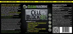 Label for Cell Block 80