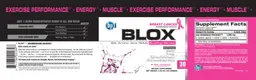 Label for Blox Pink Lemonade