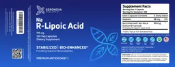 Label for Na R-Lipoic Acid 115 mg