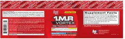 Label for 1.M.R Vortex Blue Raz
