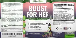 Label for Boost For Her