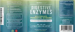 Label for Digestive Enzymes