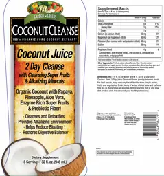 Label for Coconut Cleanse
