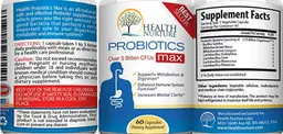 Label for Probiotics
