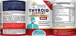 Label for Thyroid Support Max
