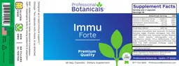 Label for Immu Forte