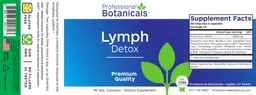 Label for Lymph Detox