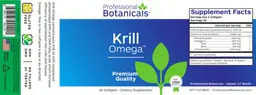 Label for Krill Omega