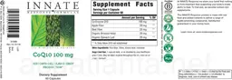 Label for CoQ10 100 mg