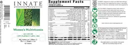 Label for Women's Multivitamin