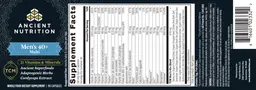Label for Men's 40+ Multi