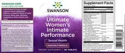 Label for Ultimate Women's Intimate Performance
