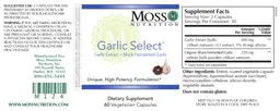 Label for Garlic Select