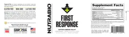 Label for First Response Citrus Orange