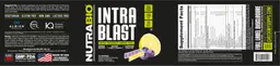 Label for Intra Blast Blueberry Lemonade
