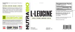 Label for L-Leucine