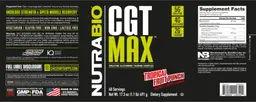 Label for CGT Max Tropical Fruit Punch