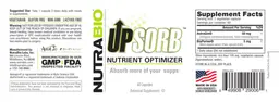 Label for UpSorb