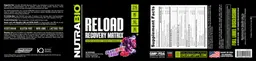 Label for Reload Recovery Matrix Grape Berry Crush