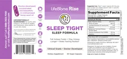 Label for Sleep Tight