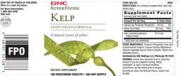 Label for Kelp