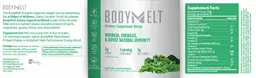 Label for Greens Superfood Blend