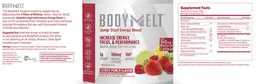 Label for Jump-Start Energy Blend Citrus Punch Flavor