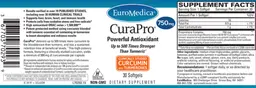 Label for CuraPro 750 mg