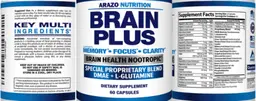 Label for Brain Plus