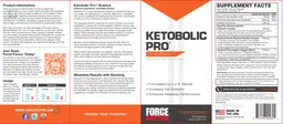 Label for Ketobolic Pro