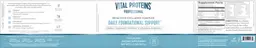Label for Bioactive Collagen Complex Daily Foundational Support Unflavored