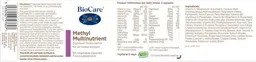 Label for Methyl Multinutrient
